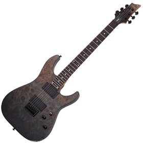 SCHECTER C-1 STANDARD Black Fade Burst Burl - Електрична гітара