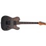 SCHECTER PT STANDARD Black Fade Burst Burl - Електрична гітара