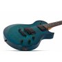 SCHECTER SOLO-II STANDARD Ocean Blue Burst Burl - Електрична гітара