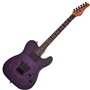 SCHECTER PT STANDARD Purple Burst Burl - Електрична гітара