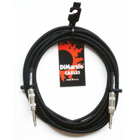 DIMARZIO EP1710SS INSTRUMENT CABLE 10ft (BLACK) Кабель гитарный фото