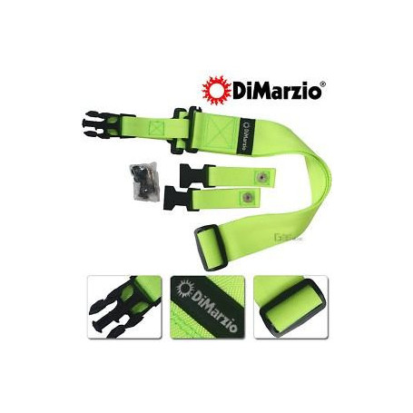 DIMARZIO DD2200 CLIPLOCK NEON GREEN Ремень фото