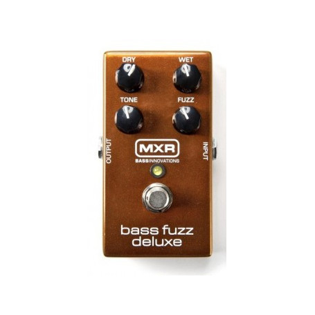 DUNLOP M84 MXR BASS FUZZ DELUXE Педаль эффектов фото