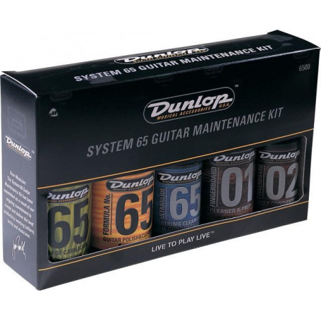 DUNLOP 6500 SYSTEM 65 GUITAR MAINTENANCE KIT Средство по уходу за гитарой фото