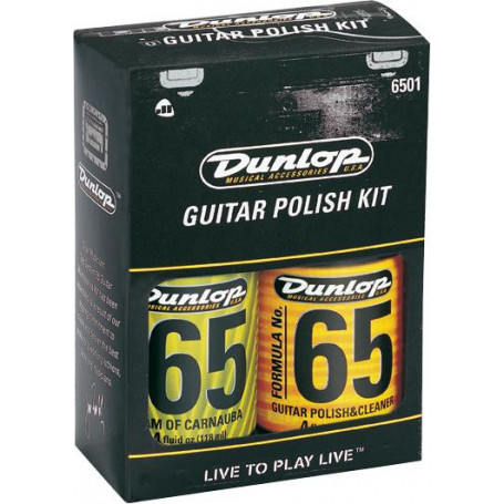 DUNLOP 6501 GUITAR POLISH KIT Средство по уходу за гитарой фото