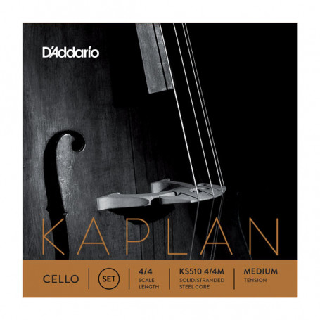 D`ADDARIO KS510 4/4M KAPLAN CELLO STRINGS 4/4 MEDIUM Струны для виолончели фото