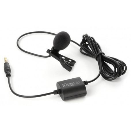 IK MULTIMEDIA iRIG MIC LAV Микрофон петличный для iPOD/iPhone/iPAD и Android фото