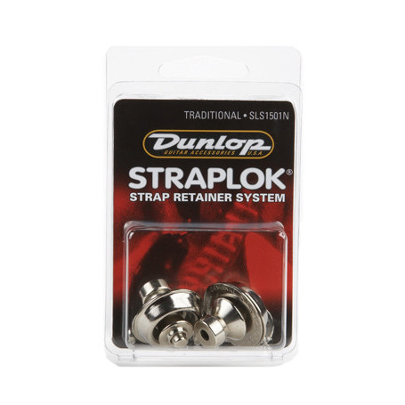 DUNLOP SLS1501N TRADITIONAL DESIGN NICKEL Стреплоки для ремней фото