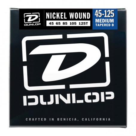 DUNLOP DBN45125T NICKEL PLATED STEEL MEDIUM 5 TAPERED B 45-125 Струны фото