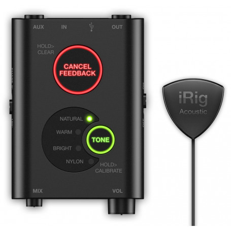 IK MULTIMEDIA iRIG Acoustic Stage Звукосниматель для гитары фото