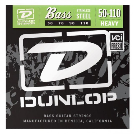 DUNLOP DBS50110 STAINLESS STEEL HEAVY 50-110 Струны фото