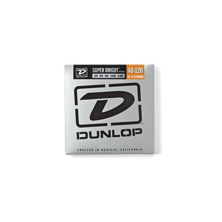 DUNLOP DBSBN40120 SUPER BRIGHT NICKEL 40-120 Струны для бас-гитары фото