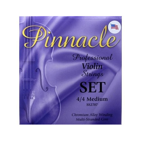 Струны для скрипки SUPER-SENSITIVE SS2707 Pinnacle Professional Violin Strings set 4/4 (medium) фото