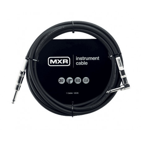 DUNLOP DCIS20R MXR STANDARD INSTRUMENT CABLE 20ft (Straight/Right) Кабель инструментальный гитарный фото