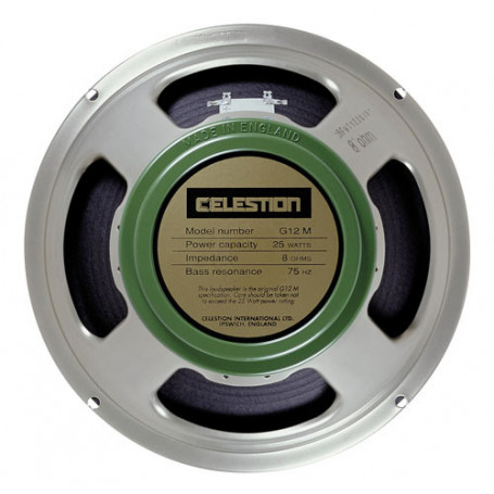 CELESTION G12M GREENBACK Гитарный динамик фото