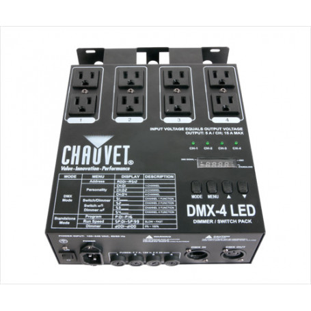 CHAUVET DMX-4LED Диммер фото