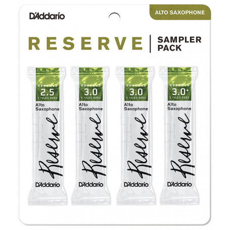 D`ADDARIO Reserve - Alto Sax Reed Sampler Pack 2.5/3.0/3.0+ Трости для духовых фото