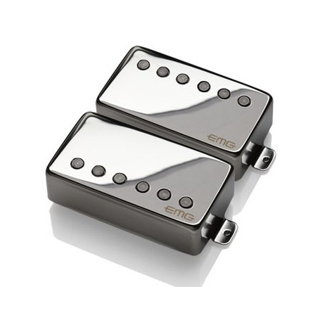 EMG JH \\"HET\\" SET (Chrome) набор звукоснимателей для гитары James Hetfield Signature фото