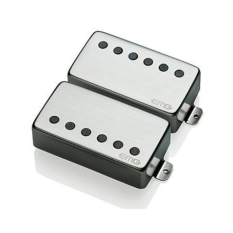 EMG JH \\"HET\\" SET (Brushed Chrome) набор звукоснимателей для гитары James Hetfield Signature фото