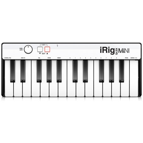 IK MULTIMEDIA iRig Keys Mini MIDI клавиатура фото