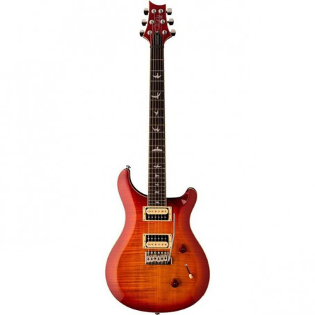 PRS CM4CSCB2 SE CUSTOM 24 Creme Binding (Cherry Sunburst) Электрогитара фото