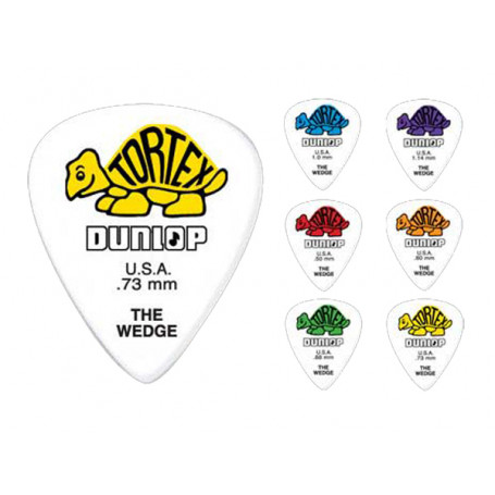 DUNLOP 4240 TORTEX WEDGE CABINET Медиаторы фото