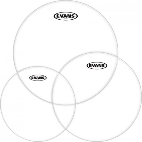 EVANS ETPG2CLR-F G2 CLEAR FUSION Пластик для ударных фото