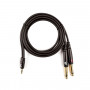 PLANET WAVES PW-MPTS-06 Custom Series 1/8” to Dual 1/4” Audio Cable Кабель инсертный фото