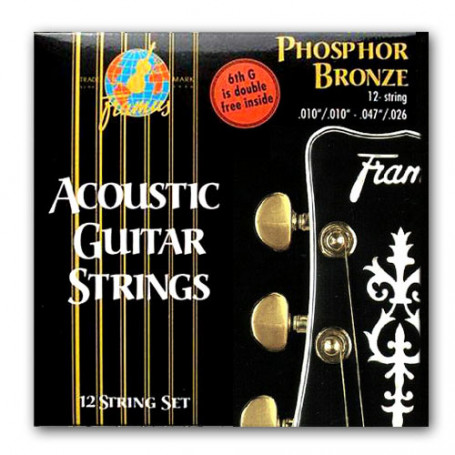 FRAMUS 47240 PHOSPHOR BRONZE LIGHT 12STRING (10-47) Струны фото