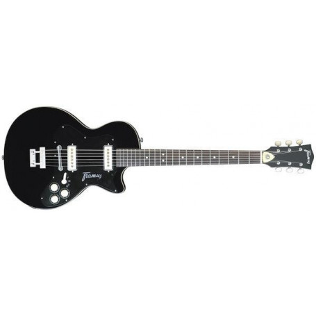 FRAMUS VINTAGE HOLLYWOOD SINGLECUT (BLACK HP) Электрогитара фото