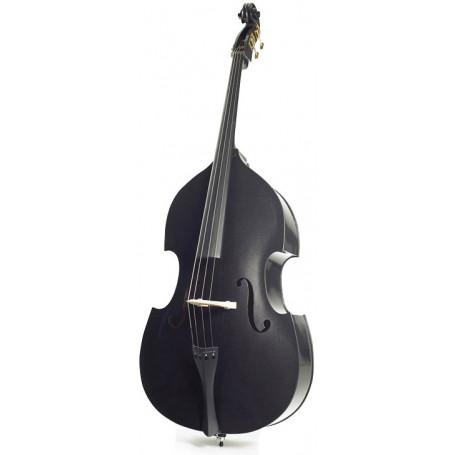 STENTOR 1950LCBK Harlequin Rockabilly Double Bass 3/4 (Black)