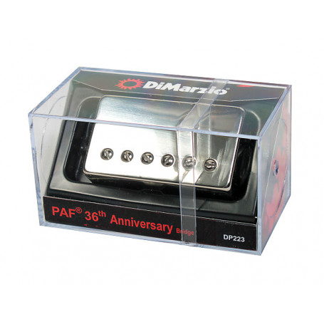 DIMARZIO DP223N PAF 36th ANNIVERSARY BRIDGE (Nickel Cover) Звукосниматель для электрогитары