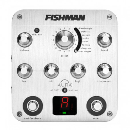 Педаль преамп для акустичної гітари Fishman PRO-AUR-SPC Aura