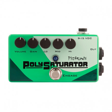 Педаль гітарна PIGTRONIX PSO PolySaturator Overdrive фото