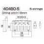 GOTOH 404BO-5 C Бридж / Тремоло система фото