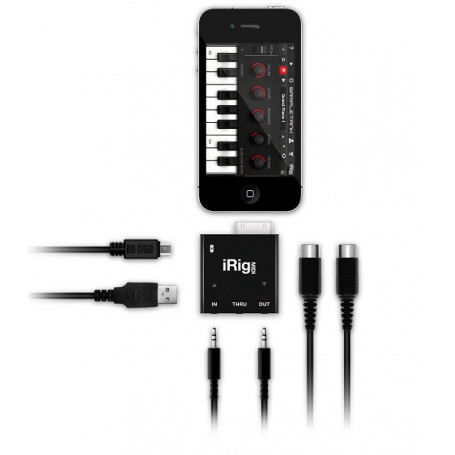 IK MULTIMEDIA iRIG MIDI Интерфейс для iPOD/iPhone/iPAD фото