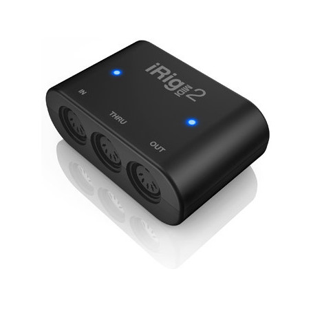 IK MULTIMEDIA iRIG MIDI 2 Интерфейс для iPOD/iPhone/iPAD фото