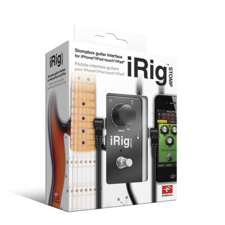 IK MULTIMEDIA iRIG STOMP Интерфейс для iPOD/iPhone/iPAD фото