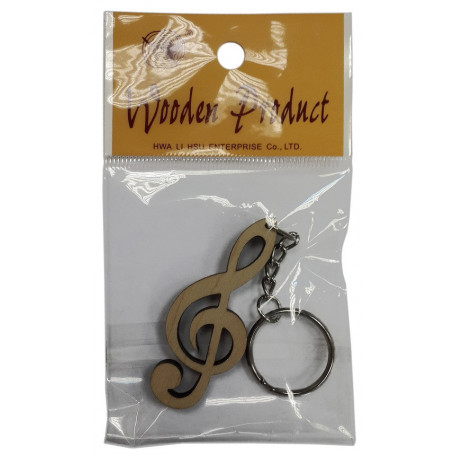 MAXTONE KCNM KEYCHAIN TREBLE CLEF Музыкальные подарки фото