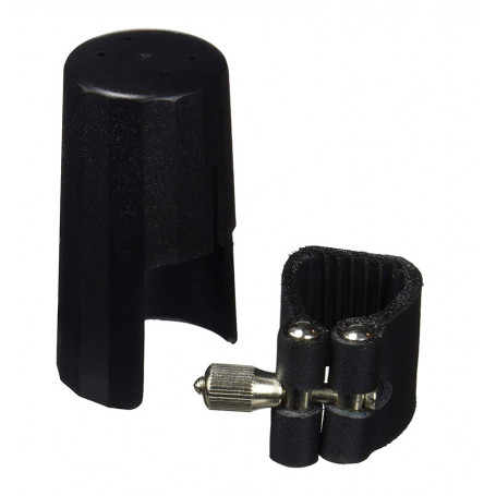 J.MICHAEL D03 Leather Clamp and Cap for Alto Sax Лигатура и