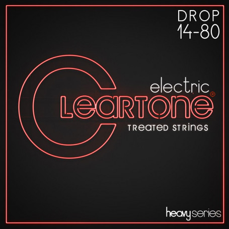 CLEARTONE 9480 ELECTRIC HEAVY SERIES DROP A 14-80 Струны для