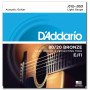 D`ADDARIO EJ11 80/20 BRONZE LIGHT 12-53 Струны