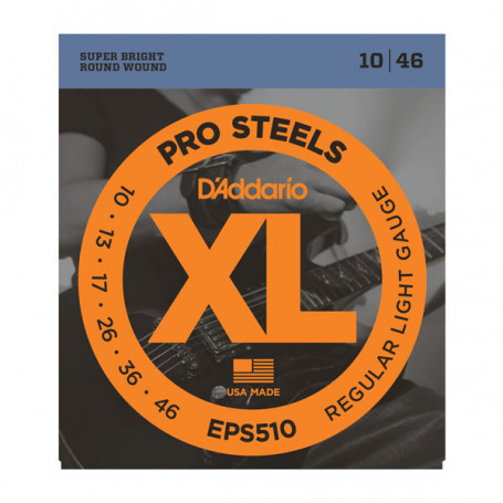 D`ADDARIO EPS510 XL PRO STEELS REGULAR LIGHT 10-46 Струны