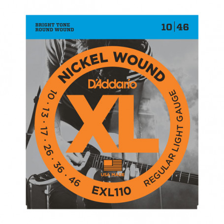 D`ADDARIO EXL110 XL REGULAR LIGHT (10-46) Струны