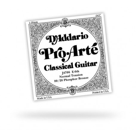 D`ADDARIO J4704 PRO ARTE NYLON D BRONZE WOUND Струны