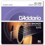 D`ADDARIO EJ13 80/20 BRONZE CUSTOM LIGHT 11-52 Струны