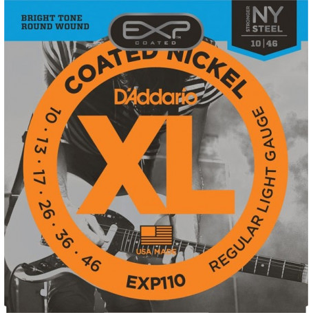 D`ADDARIO EXP110 EXP COATED REGULAR LIGHT (10-46) Струны