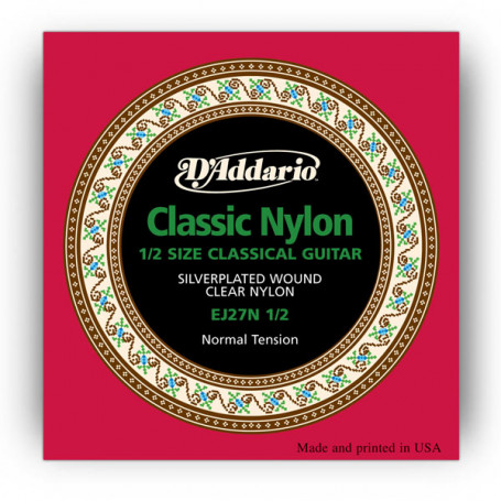 D`ADDARIO EJ27N 1/2 STUDENT CLASSICS NORMAL TENSION 1/2 Струны