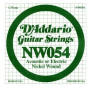 D`ADDARIO NW054 XL Nickel Wound 054 Струны