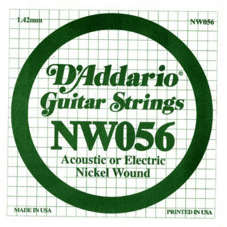 D`ADDARIO NW056 XL Nickel Wound 056 Струны